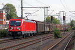 DB 187 125 durchfährt Recklinghausen Hbf.