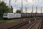 RP 185 676-4 mit RP 185 696-2 unterwegs für Transpetrol durchfahren Hamm(Westfl.) 5.9.2017