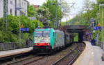 Die Cobra 2843 kommt aus Richtung Köln,Aachen-Hbf mit einem langen Papierzug aus Köln-Gremberg nach Zeebrugge(B) und fährt durch Aachen-Schanz in Richtung Aachen-West.