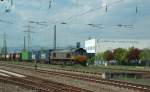 DLC Class 66 mit einem gemischten Gterzug Richtung Mainz in Mainz-Mombach; 23.04.2008