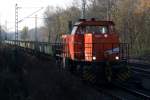 Northrail auf der Hamm-Osterfelder Strecke in Recklinghausen-Suderwich 21.11.2011