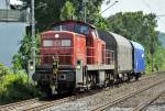 294 657-2 mit 2 Gterwagen durch Bonn-Beuel - 21.08.2013