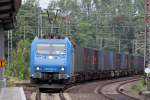 185 519-6 mit 185 ???-? unterwegs für CFL Cargo in Castrop-Rauxel 30.7.2014