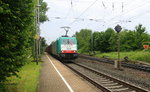 Die Cobra 2820 kommt durch Kohlscheid aus Richtung Aachen-West,Laurensberg,Richterich mit einem Güterzug aus Antwerpen-Noord(B) nach  	Passau(D) und fährt in Richtung