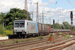 RP 185 676-4 unterwegs für Transpetrol durchfährt Recklinghausen-Ost 10.8.2016
