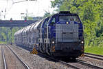 Europorte Doppelpack Vossloh DE 18 durchfährt Bonn-Beuel 17.5.2017