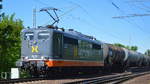 Hectorrail mit 162.006  Hauser  (91 80 6 151 066-8 D-HCTOR) mit Kesselwagenzug (Benzin) am 07.05.18 Berlin-Wuhlheide.