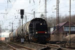 northrail mit der G 1206 (NVR-Nummer: 92 80 1276 034-6 D-NRAIL bei der Durchfahrt in Recklinghausen Ost am 04.03.2020