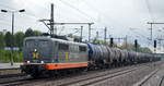 Hectorrail mit  162.008  Name:  Damiel (NVR-Nummer: 91 80 6 151 003-1-D-HCTOR) und Kesselwagenzug (leer) Richtung Stendel am 15.07.20 Bf. Flughafen Berlin Schönefeld.