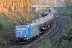 ATLU 185 518-8  auf der Hamm-Osterfelder Strecke in Recklinghausen 10.11.2020