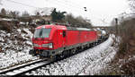 Weitwinkel-Version des Kesselzugs mit 193 393-6 (Siemens Vectron) Richtung Bahnhof Angersdorf, unweit der Salzstraße in Angersdorf.