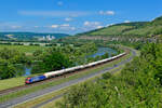 482 006 SBB Cargo mit einem Gaskesselzug bei Himmelstadt Richtung Würzburg, 12.06.2020