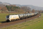 RCM 159 214-6 unterwegs für ECCO Rail bei Harrbach 25.3.2022