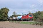 193 377-9 (DB) mit einem Kesselzug in Ratingen Lintorf, 11.