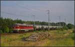 LEG 132 004 / 232 004 mit GATX-Kesselwagen am 20.06.2013 in der Berliner Wuhlheide