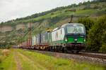 ELL 193 228 mit KLV in Thüngersheim, August 2021.