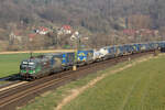 ELL 193 252 unterwegs für TXL bei Harrbach 25.3.2022