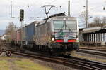 193 282 am 19.02.2023 im Bahnhof Kahl unterwegs Richtung Hanau