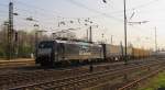 ERS Railways ES 64 F4-286 mit dem DGS 40104 von Melzo nach Rotterdam Europoort, in Mainz-Bischofsheim; 29.03.2011