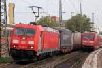 185 335-4 durchfährt Recklinghausen Hbf. 3.10.2015