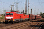 DB 189 046-6 mit 189 039-1 in Duisburg-Bissingheim 1.9.2018