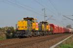 6467 und 6461 ( BR 264 ) am 15.04.2010 bei Voerde