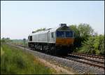 247 011-0 der Euro Cargo Rail als LZ auf dem Weg zum Massenschttgutlager Wilhelmshaven, in hhe der Oelweiche / Industriestammgleis.