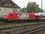 DB Schenker Rail 185 399-3 am 30.10.14 in Mainz Bischofsheim Rbf 