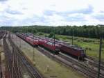 DB Cargo Loks im Bf Maschen Rbf am 7.7.2002 (25 Jahre Rbf Maschen).