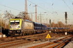 Akiem 187 012 unterwegs für Captrain in Recklinghausen-Ost 27.2.2019