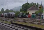 Ein gebrauchter 200 MW-Trafo geparkt in Rheinfelden (Baden), in der Nähe des lokalen Schrotthändlers, an ungüntiger Position für die Kamera.