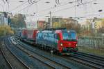 193 465 SBB Cargo International Vectron mit Winner in Wuppertal, November 2020.