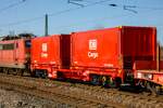 DB Cargo Güterwagen in Neubeckum, am 26.02.2022.