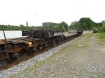 Schwerlastwagen im Hafen von Mlheim/Ruhr (Siemens)