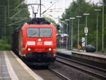 185 142-7 DB Edelweiss  kommt mit einem Audi-VW-Skoda-Zug aus Osnabrück nach Kortenberg-Goederen(B) und kommt aus Richtung Mönchengladbach-Hbf,Rheydt-Hbf,Wickrath,Beckrath,Herrath und