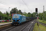 RTB Cargo 192 061 mit leeren Autotransportwagen Richtung Hannover, am 22.05.2024 in Alfeld (Leine).