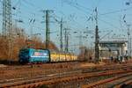192 014 RTB Cargo Smartron mit ARS-Altmann in Köln Gremberg, Februar 2025.