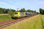 Deutschland 
Lok 7193 102 von RTBC zieht einem Autozug in Kaarst Broicherseite. Nach der Stilllegung der Strecke zwischen Aachen West und Aachen Hbf werden Z�ge von und nach Belgien nach K�ln und weiter, �ber Krefeld umgeleitet.
28/5/2026