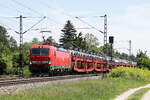 DB 193 013 mit neuen Minis bei Eglharting, 22.05.2026