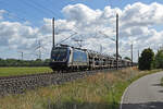 Am 06.09.26 f�hrte 388 019 der CD Cargo ihren BLG-Autozug durch Wittenberg-Labetz Richtung Dessau.