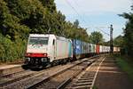Durchfahrt am 27.08.2015 von Macquarie/Railpool/boxXpress.de 185 638-4 mit einem Containerzug (Regensburg Ost - Hamburg Waltershof) in Etterzhausen in Richtung Nürnberg.