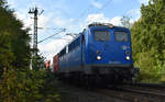 Auch bei den Lichtverhältnissen wirkt diese schicke BR 140 der Eisenbahngesellschaft Potsdam immernoch Elegant.
