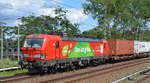 DB Cargo AG [D] mit  193 357  [NVR-Nummer: 91 80 6193 357-1 D-DB] mit Containerzug am 12.07.20 Mönchmühle bei Berlin Richtung Oranienburg.