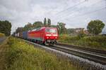 120 102-9 mit einem Containerzug bei Hamm-Neustadt (15.09.2021) 