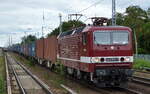 DeltaRail GmbH, Frankfurt (Oder) mit  243 972-7   [Name:  Emma ] [NVR-Nummer: 91 80 6143 972-8 D-DELTA] und Containerzug am 16.09.21 Berlin Hirschgarten.