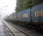 Blaue Wurst im weien Dunst.

Hier ein BULKHAUL Zug, gezogen von einer Crossrail 185 am 28.09.2010 in Eilendorf.