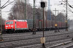 185 323-0 durchfährt Hamburg-Harburg 11.1.2017