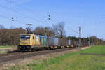 188 060-8  #ECOLOGISTICS  (CFL Cargo) mit einem LKW-Walter-Zug in Hamm Pelkum, 18. März 2026
