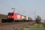 185 399-3 (DB Schenker & Bombardier) fhrt am 24.