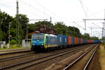Am 16.06.2016 kam die 189 205 von der PKP Cargo ( MRCE dispolok ) aus Richtung Magdeburg nach Niederndodeleben und fuhr weiter in Richtung Braunschweig .